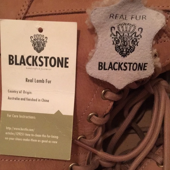 Blackstone QL64 with Genuine Shearling Lining in Cafe Au Lait Leather (size 39) - Picture 9 of 9